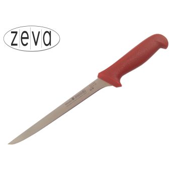 Mundial 5500 Series 8" Narrow Stiff Boning Knife (Red Handle)