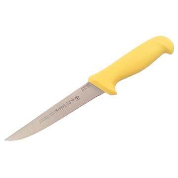 Mundial 5500 Series 6" Extra Wide Stiff Boning Knife (Yellow Handle)