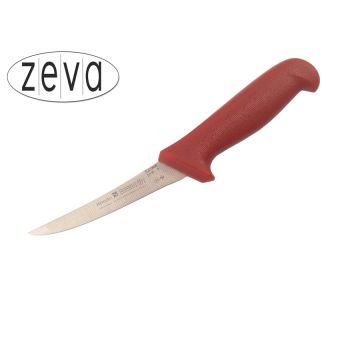 Mundial 5500 Series 5" Wide Curved Boning Knife (Red Handle)