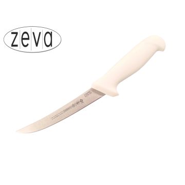 Mundial 5500 Series 6" Wide Curved Boning Knife (White Handle)