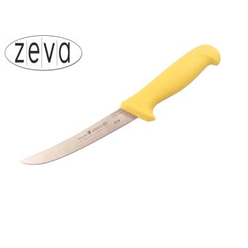 Mundial 5500 Series 6" Wide Curved Boning Knife (Yellow Handle)