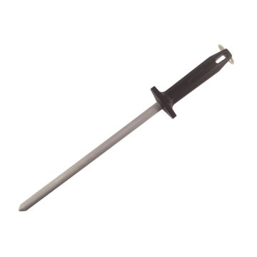5540-10" SHARPENING STEEL - BLACK HANDLE