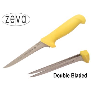 Mundial 5500 Series 5" Double Bladed Boning Knife (Yellow Handle)