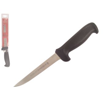 Mundial 5600 Series 6" Stiff Boning Knife (Black Handle)