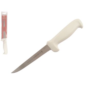 Mundial 5600 Series 6" Stiff Boning Knife (White Handle)
