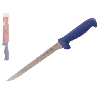 Mundial 5600 Series 8" Narrow Flexible Boning Knife (Blue Handle)