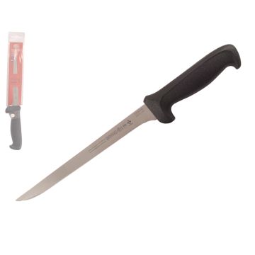 Mundial 5600 Series 8" Narrow Flexible Boning Knife (Black Handle)