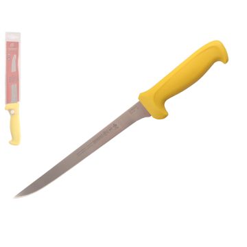 Mundial 5600 Series 8" Narrow Stiff Boning Knife (Yellow Handle)