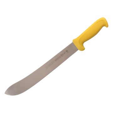 Mundial 12" Butcher's Knife Yellow Handle