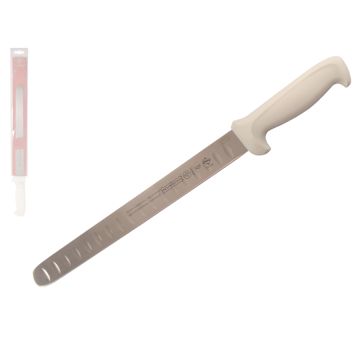 Mundial 5600 Series 10" Hollow Edge Slicing Knife (White Handle)