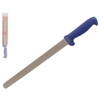 Mundial 5600 Series 12" Serrated Edge Slicing Knife (Blue Handle)