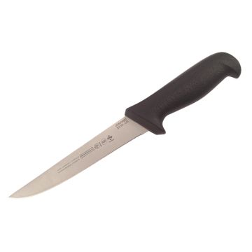 Mundial 5500 Series 6" Extra Wide Stiff Boning Knife (Black Handle)