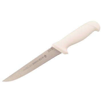 Mundial 5500 Series 6" Extra Wide Stiff Boning Knife (White Handle)
