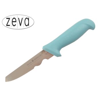 Mundial 5500 Series 5" Double Notched Boning Knife (Light Green Handle)