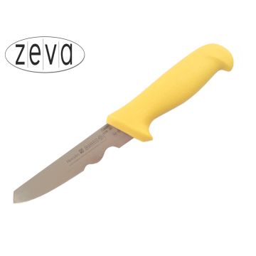 Mundial 5500 Series 5" Double Notched Boning Knife (Yellow Handle)