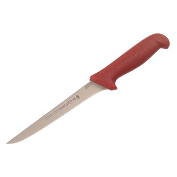 Mundial 5500 Series 7" Narrow Boning Knife (Red Handle)
