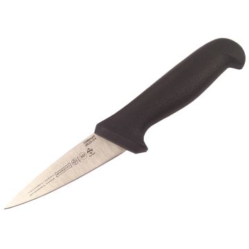 Mundial 5500 Series 4" Straight Boning Knife (Black Handle)