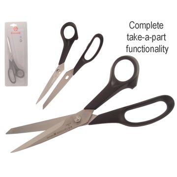 5560 8-1/2" SCISSOR BLACK HANDLE