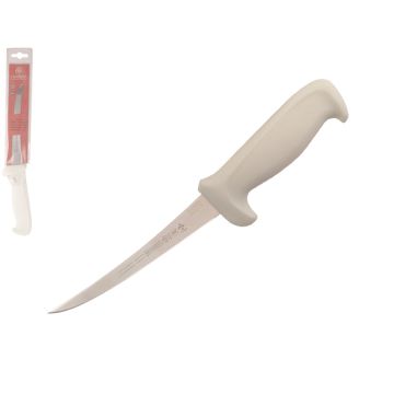 Mundial 56076WH 6" Curved Semi-Stiff Boning Knife (White Handle)