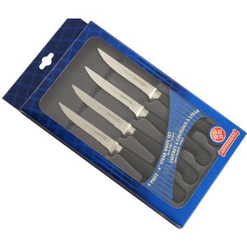 Mundial Elegance 4-Piece 4"Serrated Edge Steak Knife Set