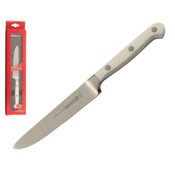 Mundial 5100 Series 5" Serrated Edge Steak Knife (White Handle)