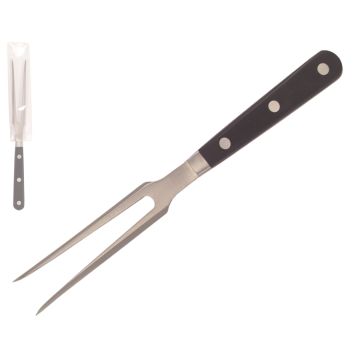 ZEVA INDUSTRIAL 6" FORGED FORK BLACK