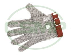 ZEVA 5 FINGER CHAINMAIL GLOVE BROWN PETITE