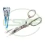 470SR-RE 8" NICKEL PLATED SERRATED SHARP