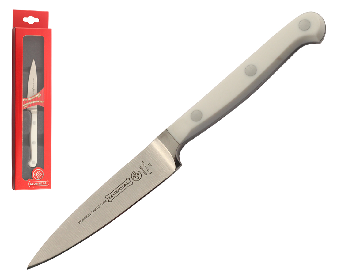 Mundial 5100 Series 3.50" Paring Knife (White Handle)