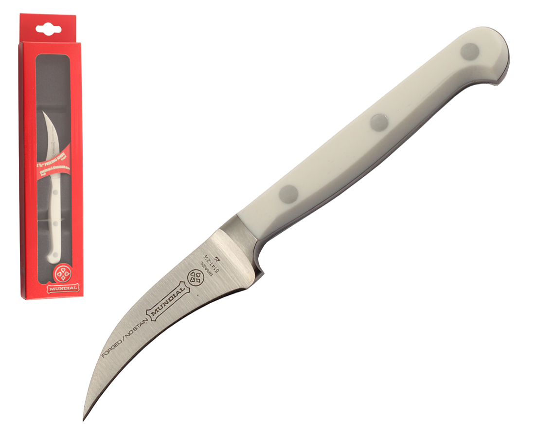 Mundial 5100 Series 2.50" Peeling Knife (White Handle)