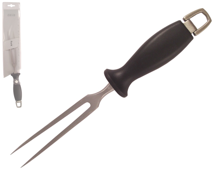 ZEVA INDUSTRIAL CARVING FORK BLACK