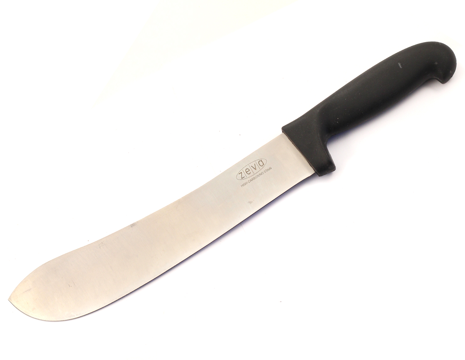ZEVA INDUSTRIAL 10" BUTCHERS KNIFE BLACK