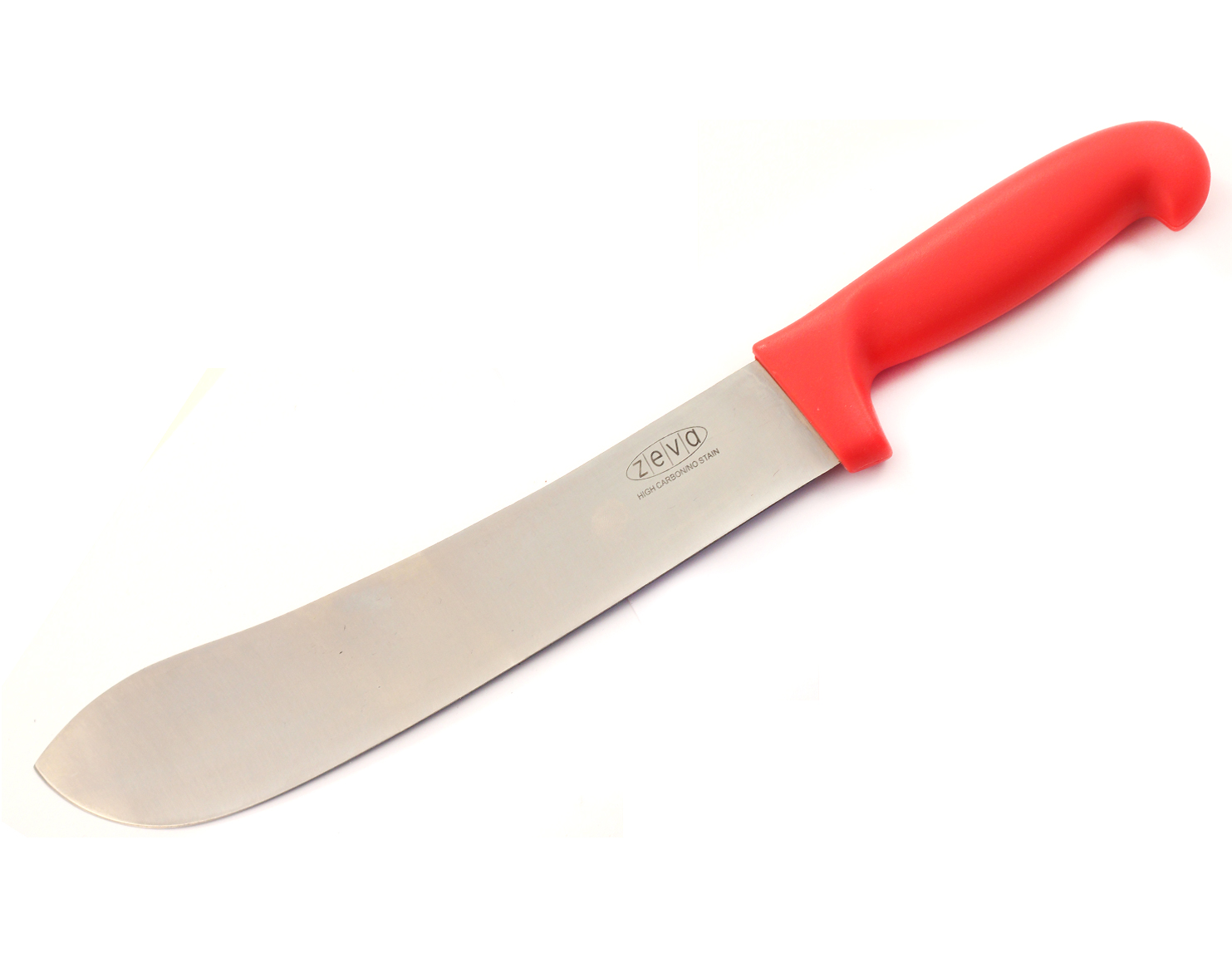 ZEVA INDUSTRIAL 10" BUTCHERS KNIFE RED