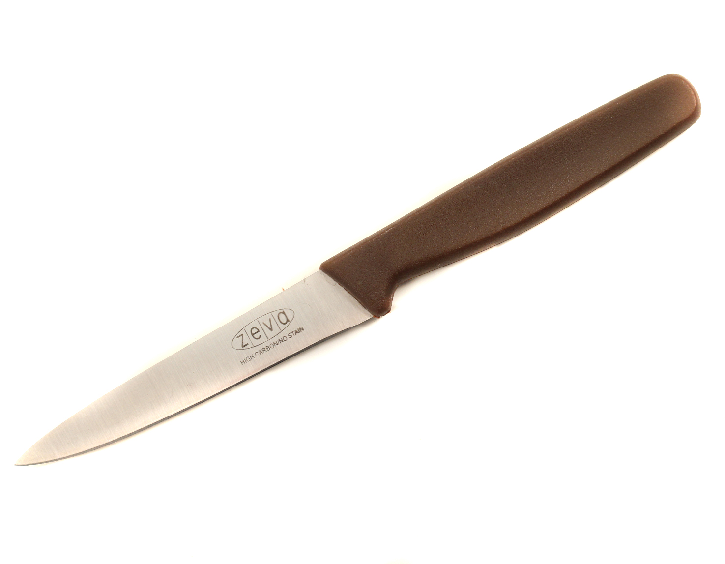 ZEVA INDUSTRIAL 4" PARING KNIFE BROWN