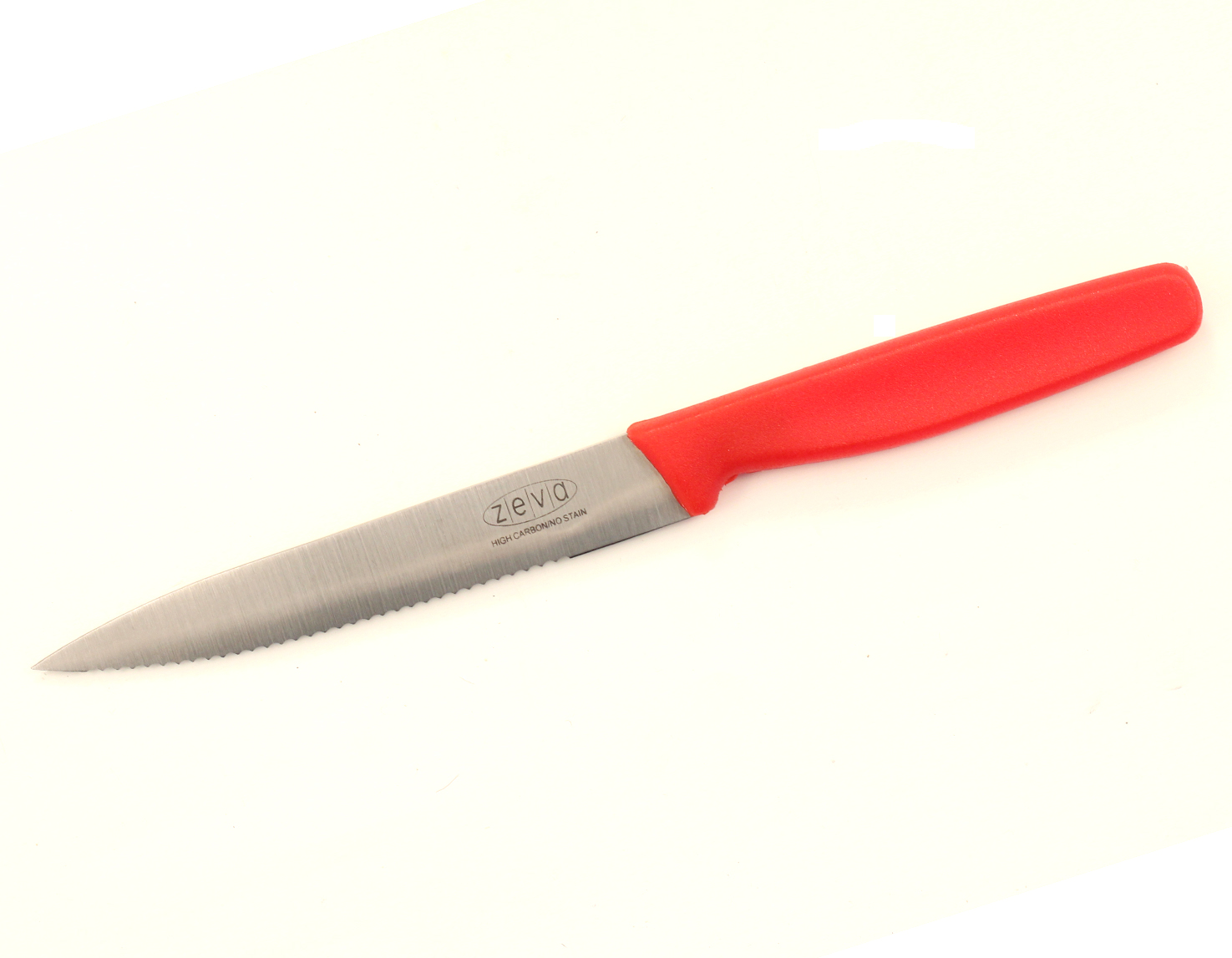 ZEVA INDUSTRIAL 4-1/2" SR KNIFE RED