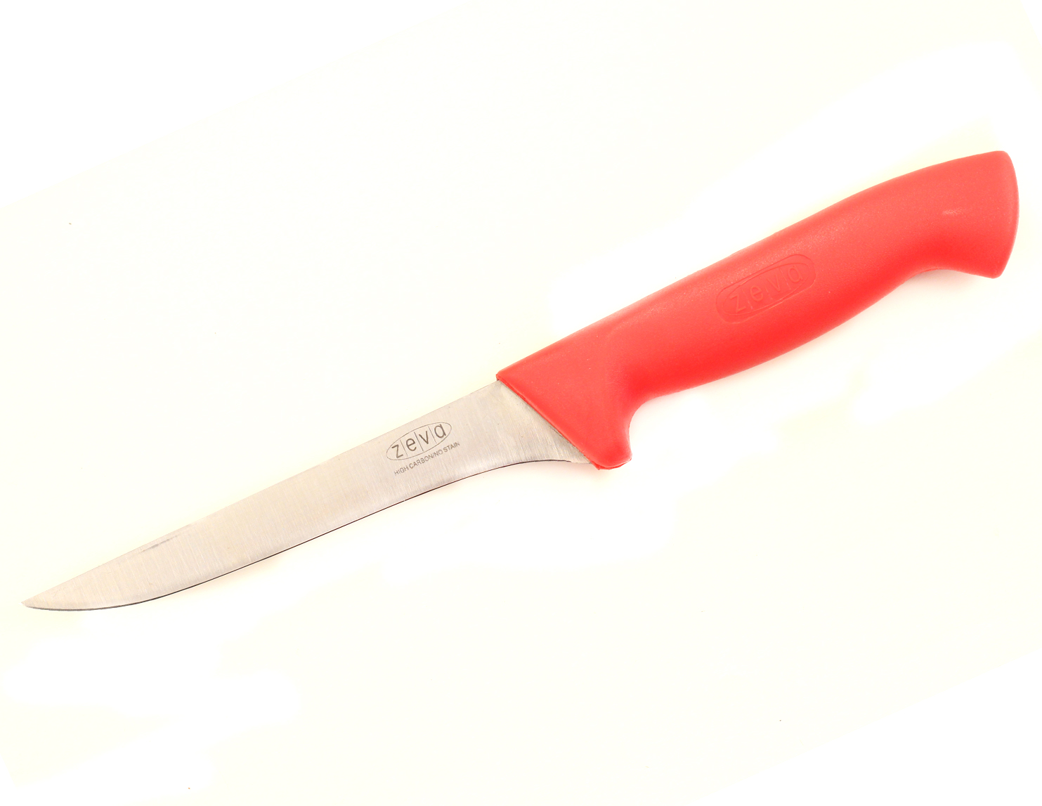 ZEVA INDUSTRIAL 6" BONING KNIFE RED